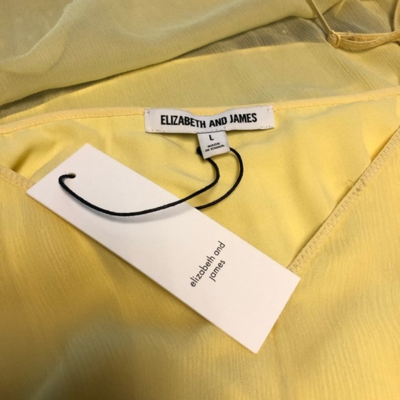 NWT Elizabeth and James Eleanor Silk-Crepon - Picture 4 of 6